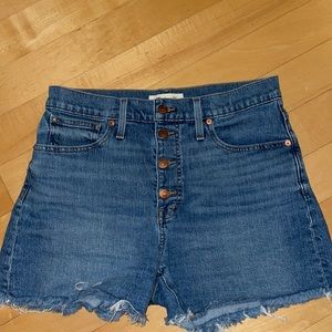 Madewell High-Rise Denim Short